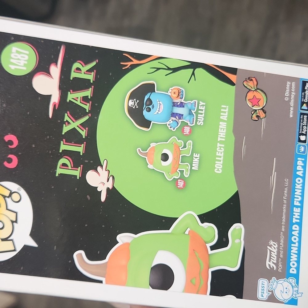 Funko Pop Pixar Mike Vinyl Figure - Picture 3 of 4